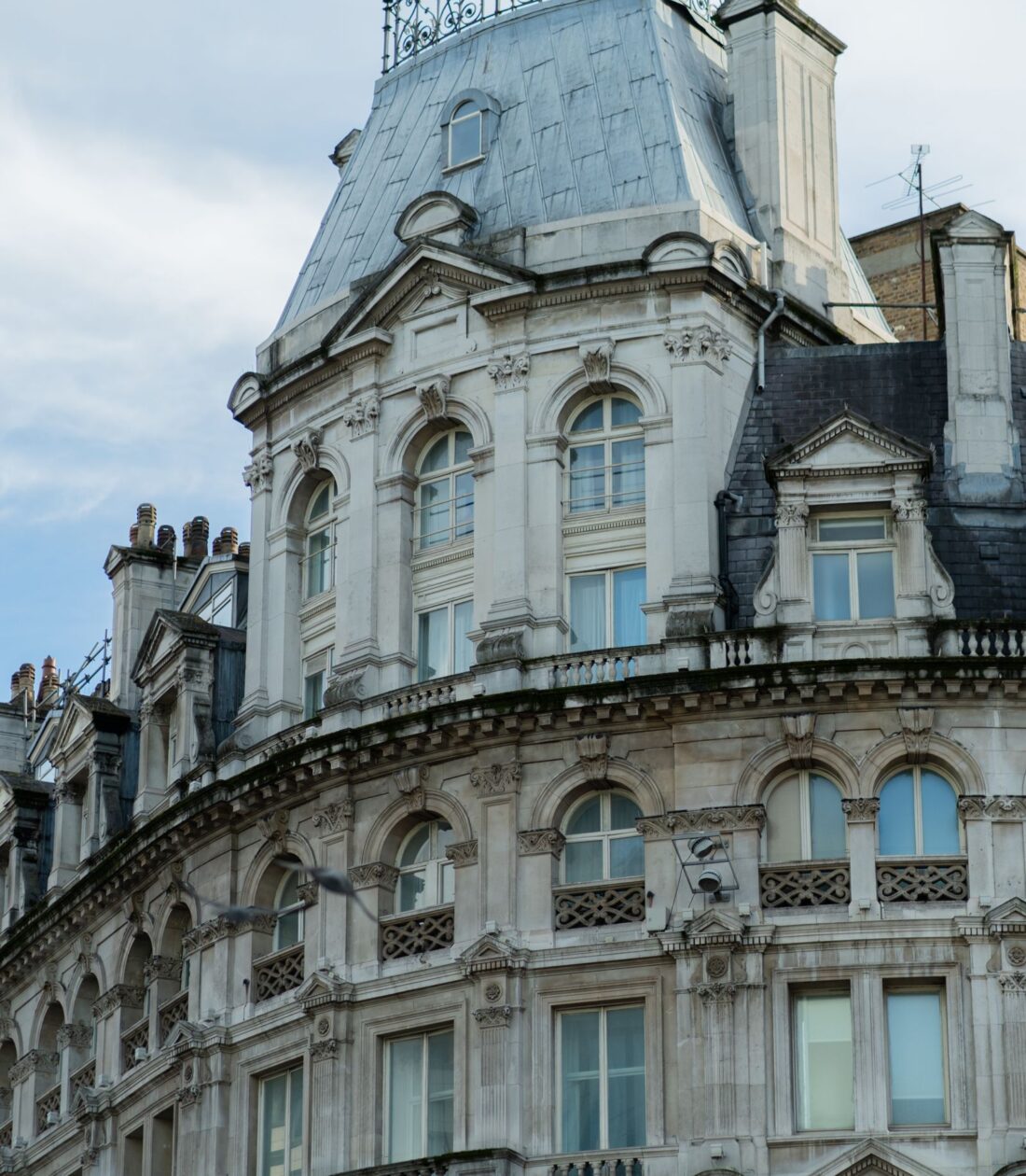 Historic London architecture